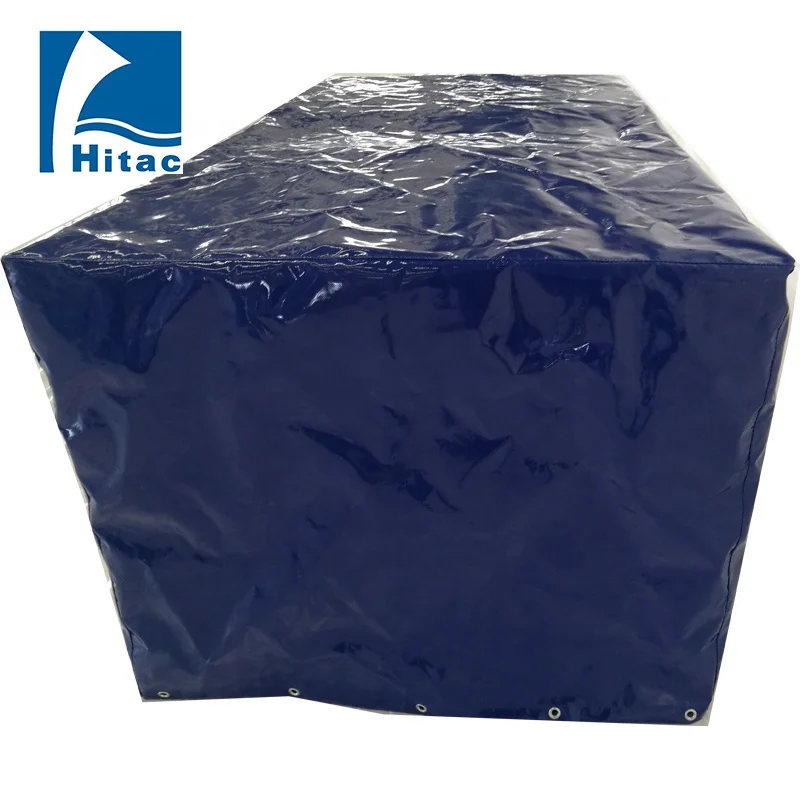 Durable waterproof 8x5 open pvc vinyl cargo trailer cover tarp