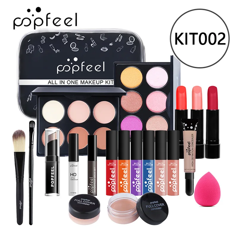 Daily use cosmetics make up tool kit cosmetics gift set professional make up kit