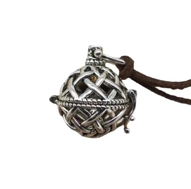 European and American style necklace jewelry volcanic stone pendant magic box pendant couples fashion versatile pendant