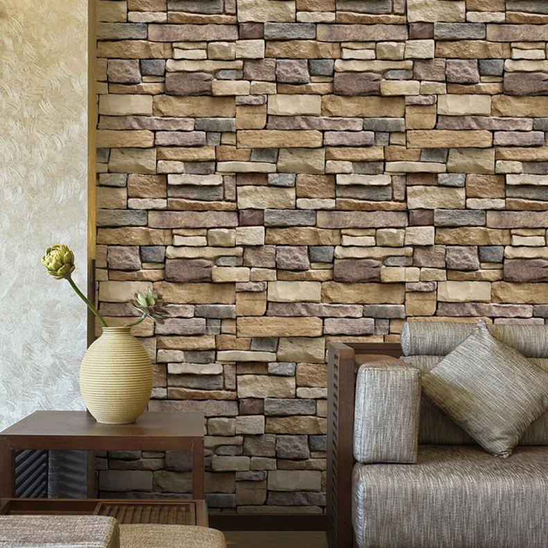 Self adhesive foam brick foam wallpaper Chinese manufacturer foam wall sticker