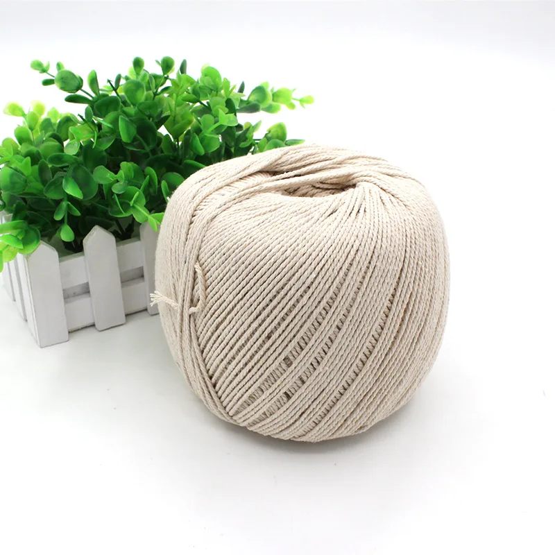 2407 qingyu cotton rope book White color thread inlaid twisted binding tapestry hand-woven this white thre