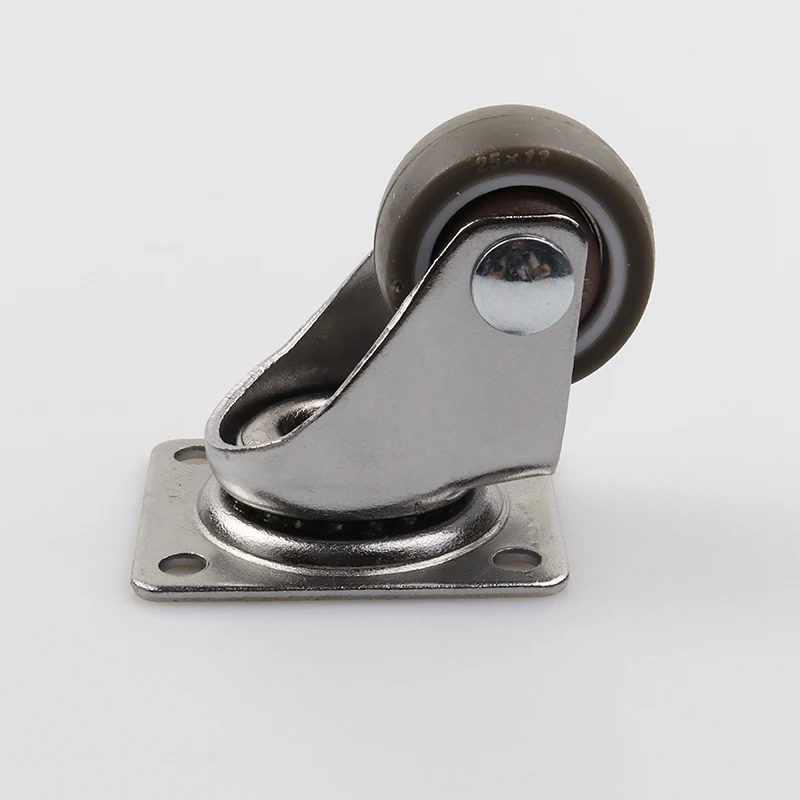 Thermo Plastic Rubber Flat Free Caster Rubber Caster Wheel Swivel Wheel Caster