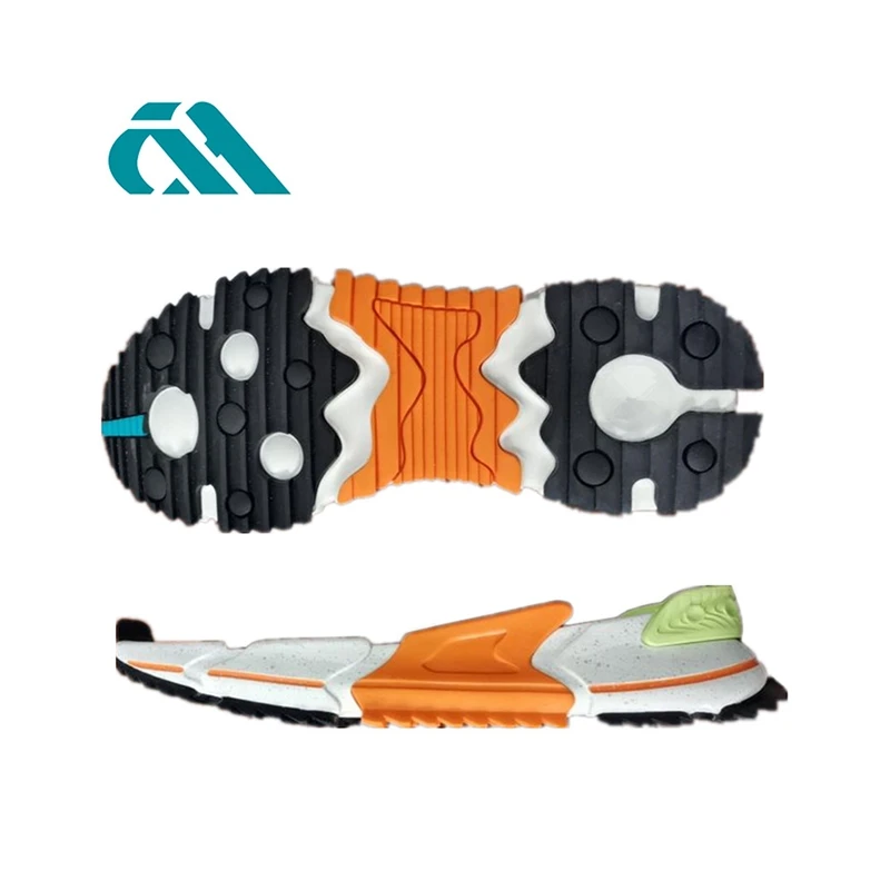 Fashion Anti Slip Outdoor Sports Running Soles For Men Shoes Soles
