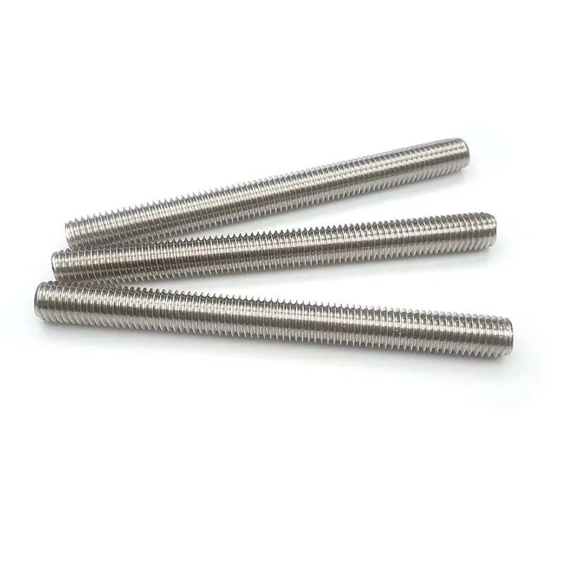 Din975 DIN976 Factory UNS S32750 S32760 S32205 1.4410  2205 2507 duplex stainless steel ASME B18.31.1M stud bolts and nuts