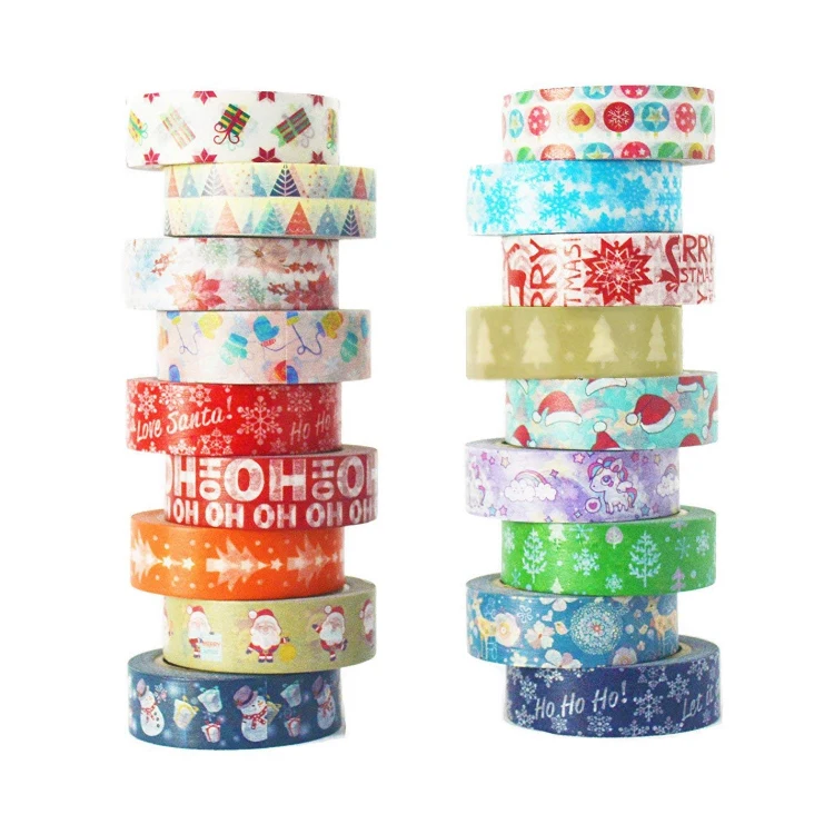 Индивидуальная печатная цветная Васи-лента CMYK для скрапбукинга планировщика