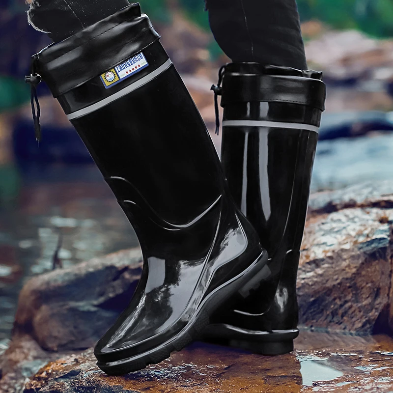 Food Industry Waterproof White Boots Men Women Safety Plastic Water Shoes Pvc Work Rain Boots