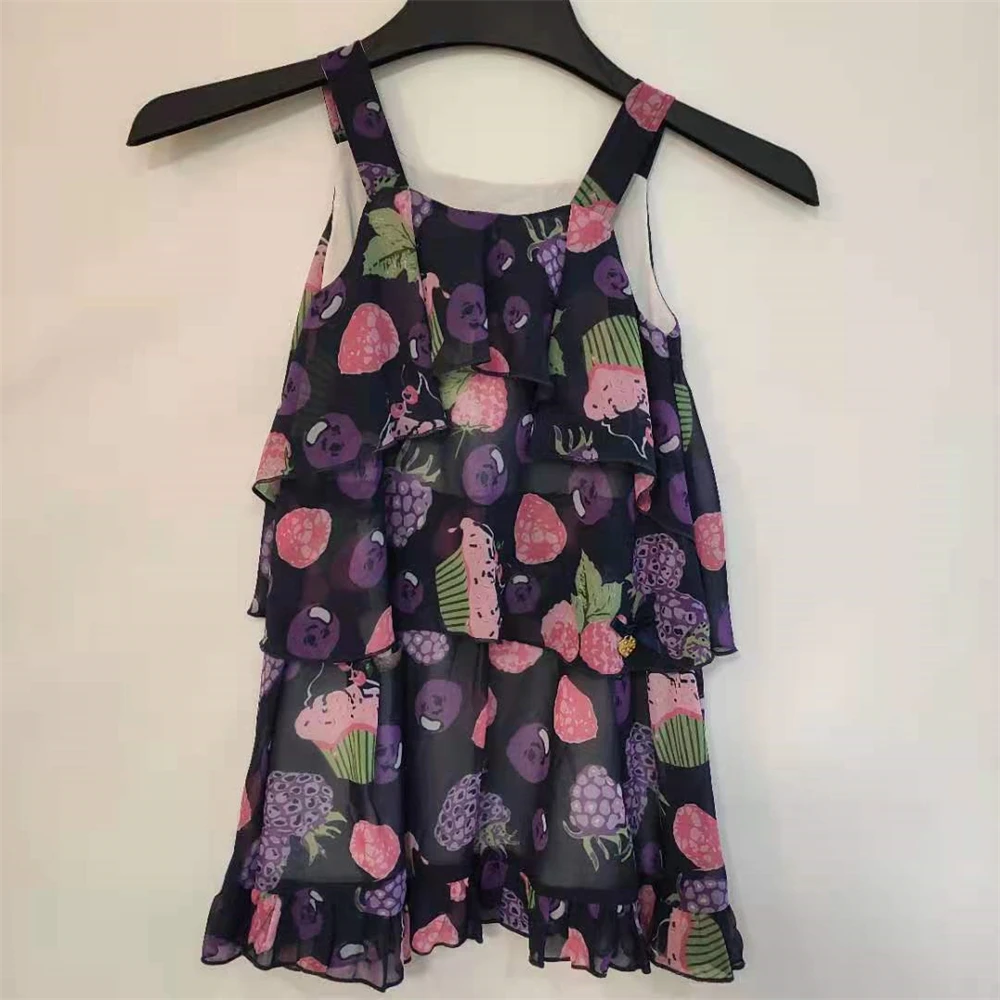 Factory High Quality V-Neck Floral Chiffon Ladies Casual Beach Sun Mini Dresses for Women