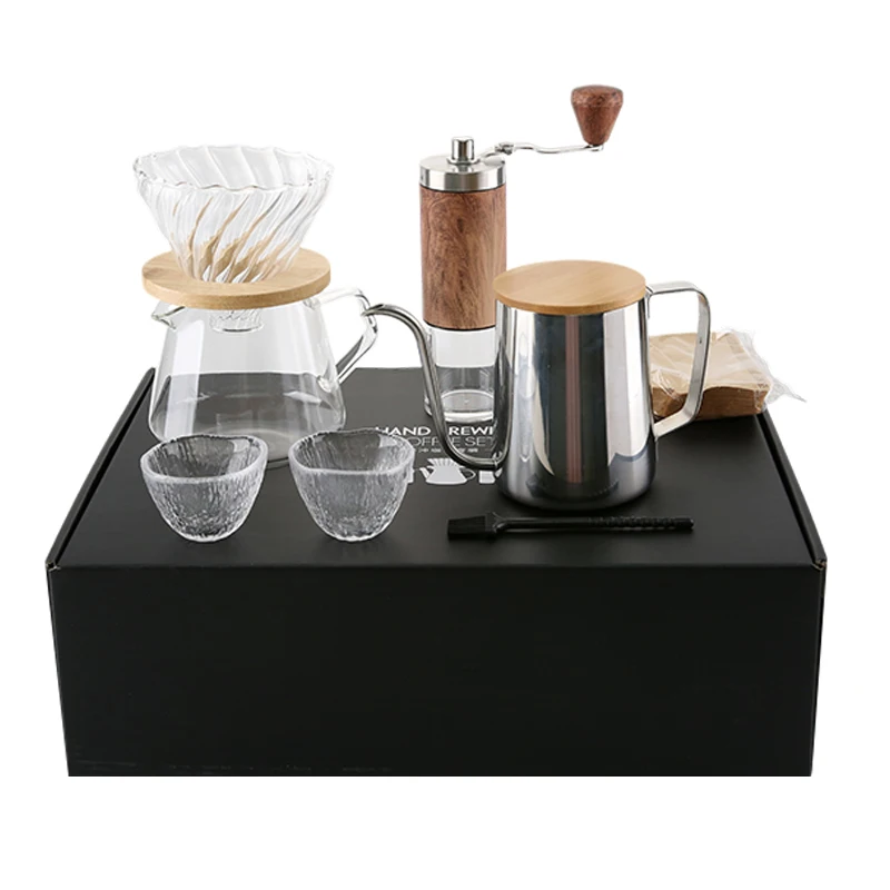 New Arrivals V60 Coffee Dripper Sets Portable Camping Manual v60 Filter