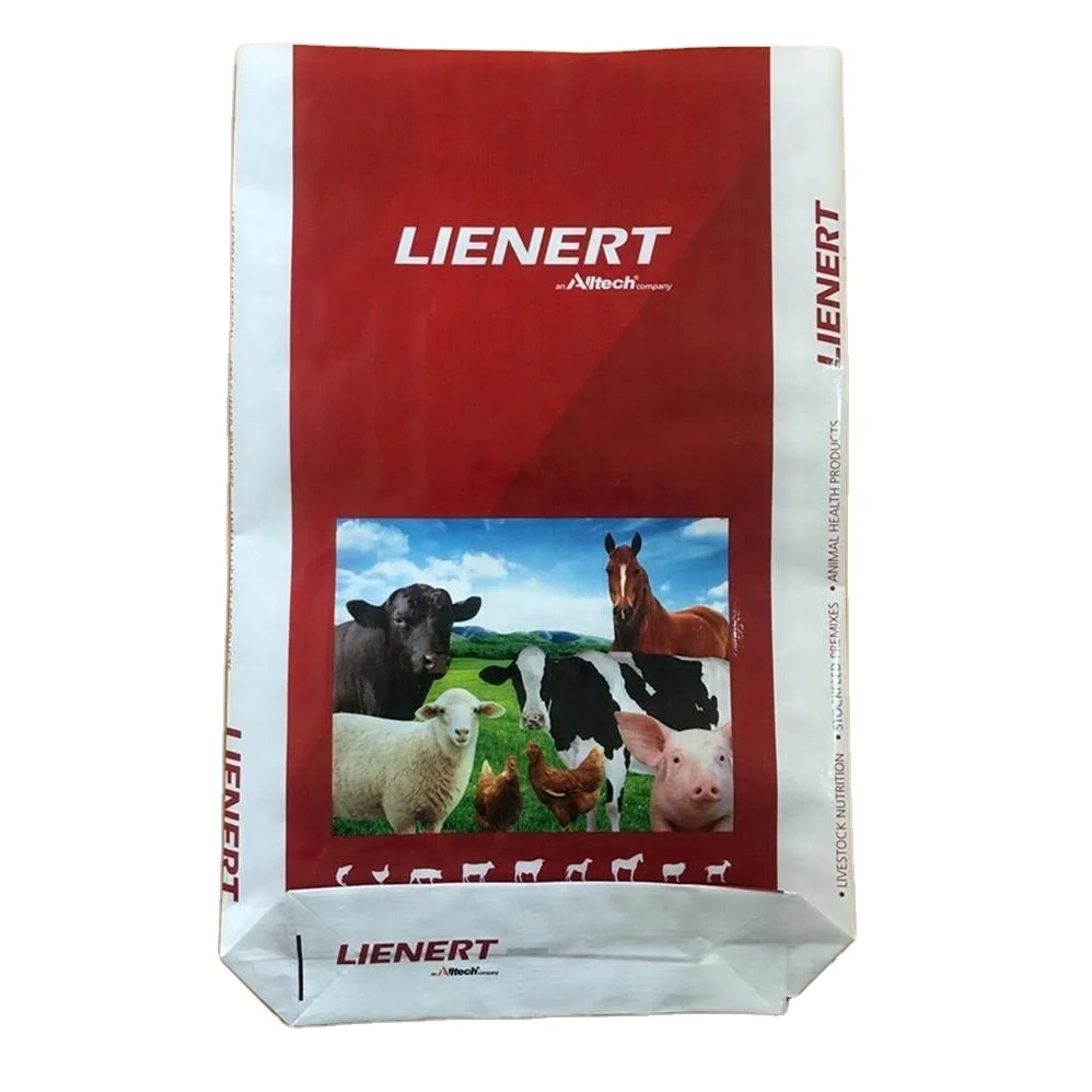 Best Seller Charcoal Ash Back Seam Block Bottom PP Woven Bag Valve Micro-perforation Stock Feed Sand Putty Tile Plastic Bags