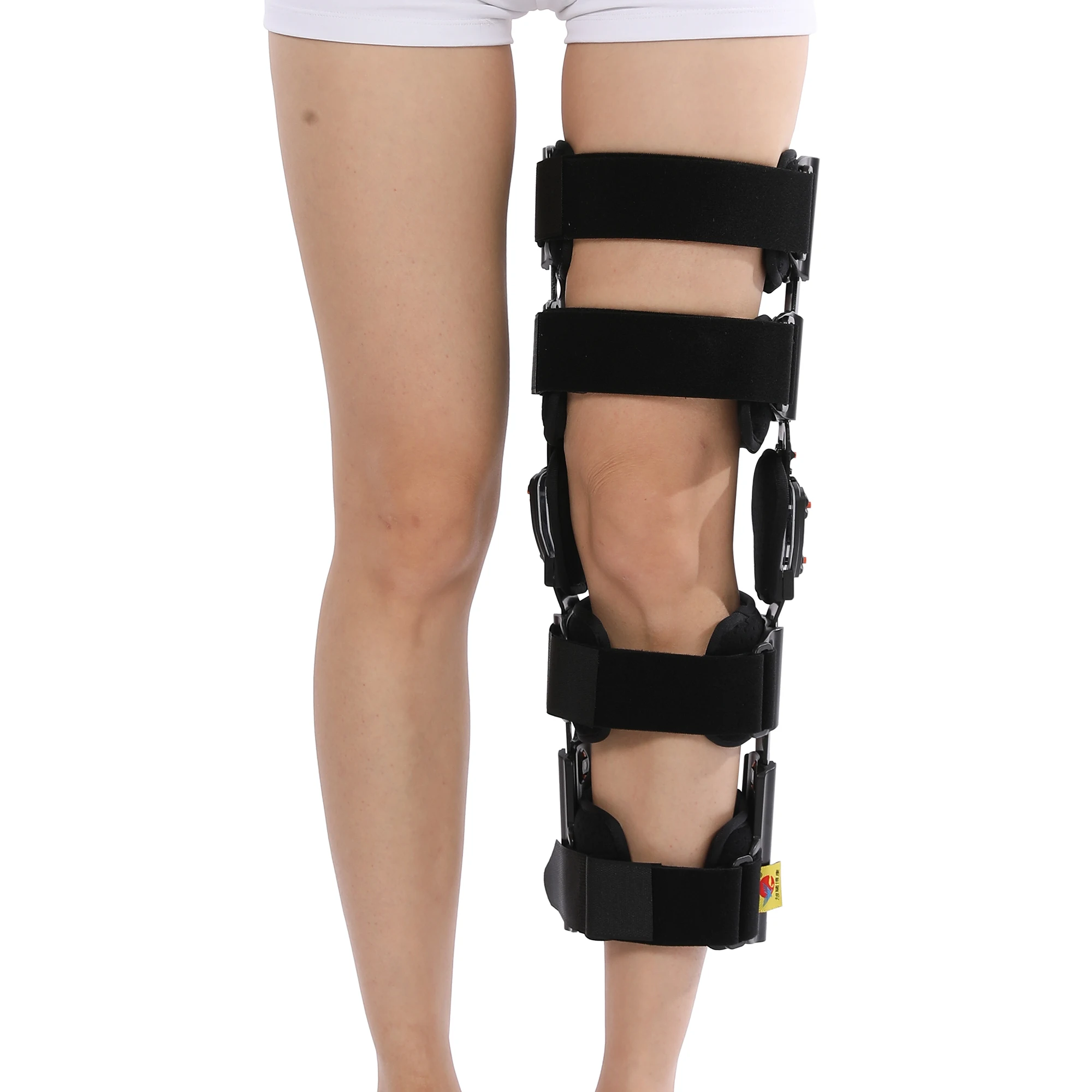 Medical Orthopedic Double Hinged Knee Brace Flexible Fitness Support Neoprene Protective Articulated Orthosis One-Size Knee Pads