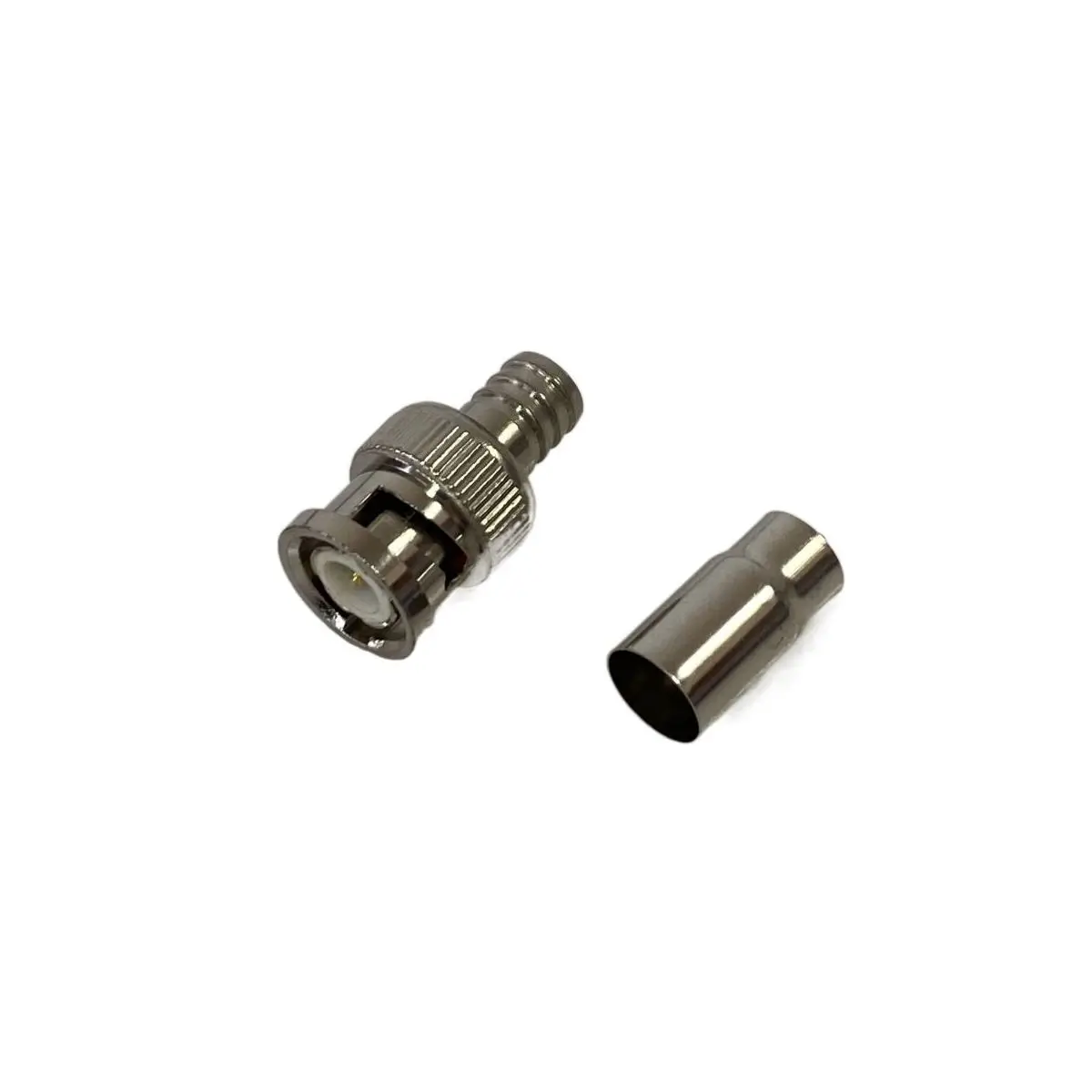 Professional Factory Made Bnc Male To Iec Pal Dvb-t Male Plug Straight Rf Coaxial Connector Adapter