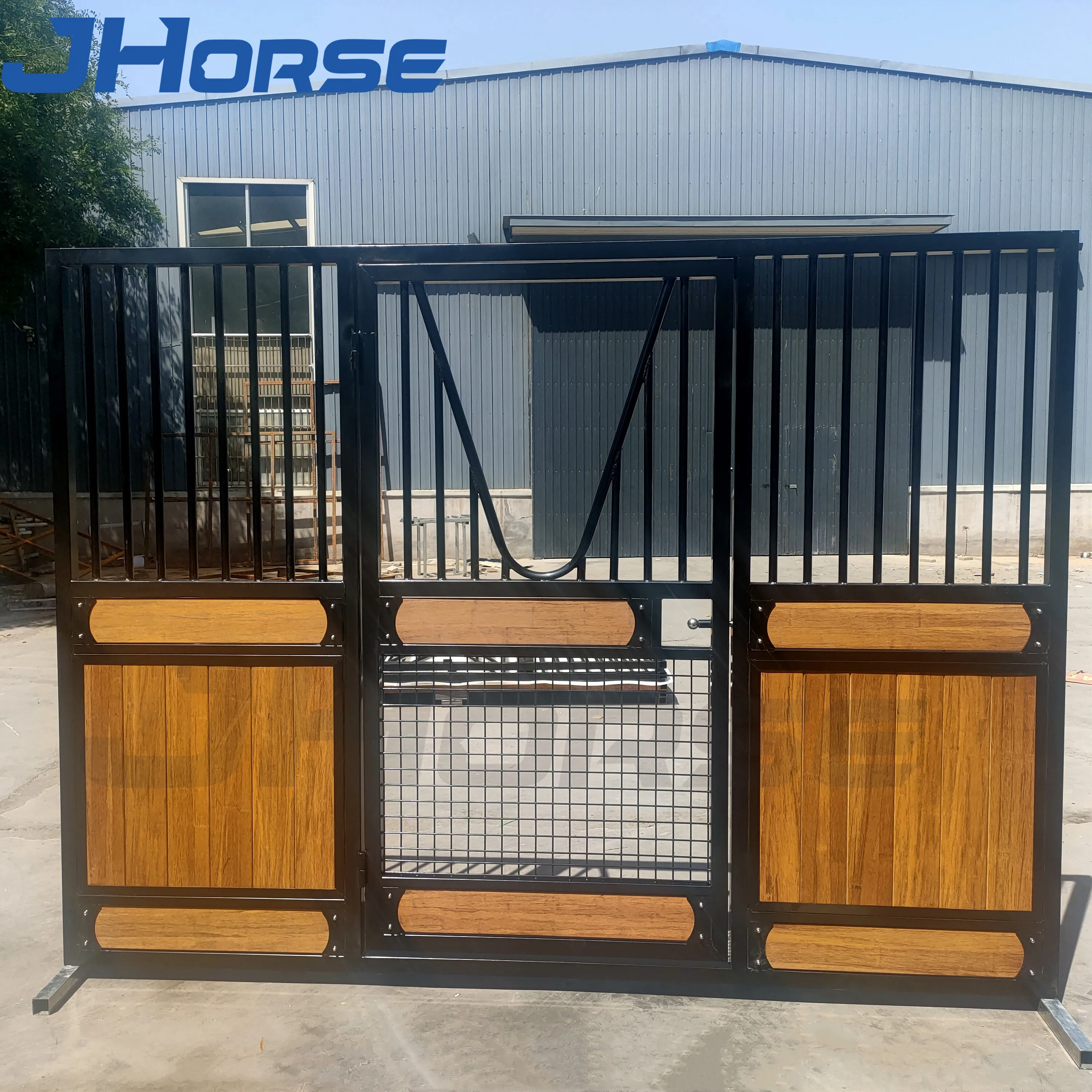 Temporary Horse Boxes Fence Panel Riding Equipment Front Doors For Horses Used In Sale