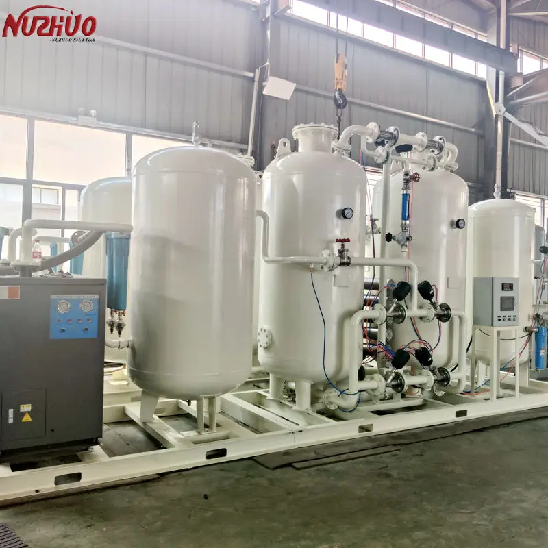 NUZHUO Supply Of Oxygen Equipment And Spare Parts PSA Oxygen Plant Oxygen Generating PSA Machine