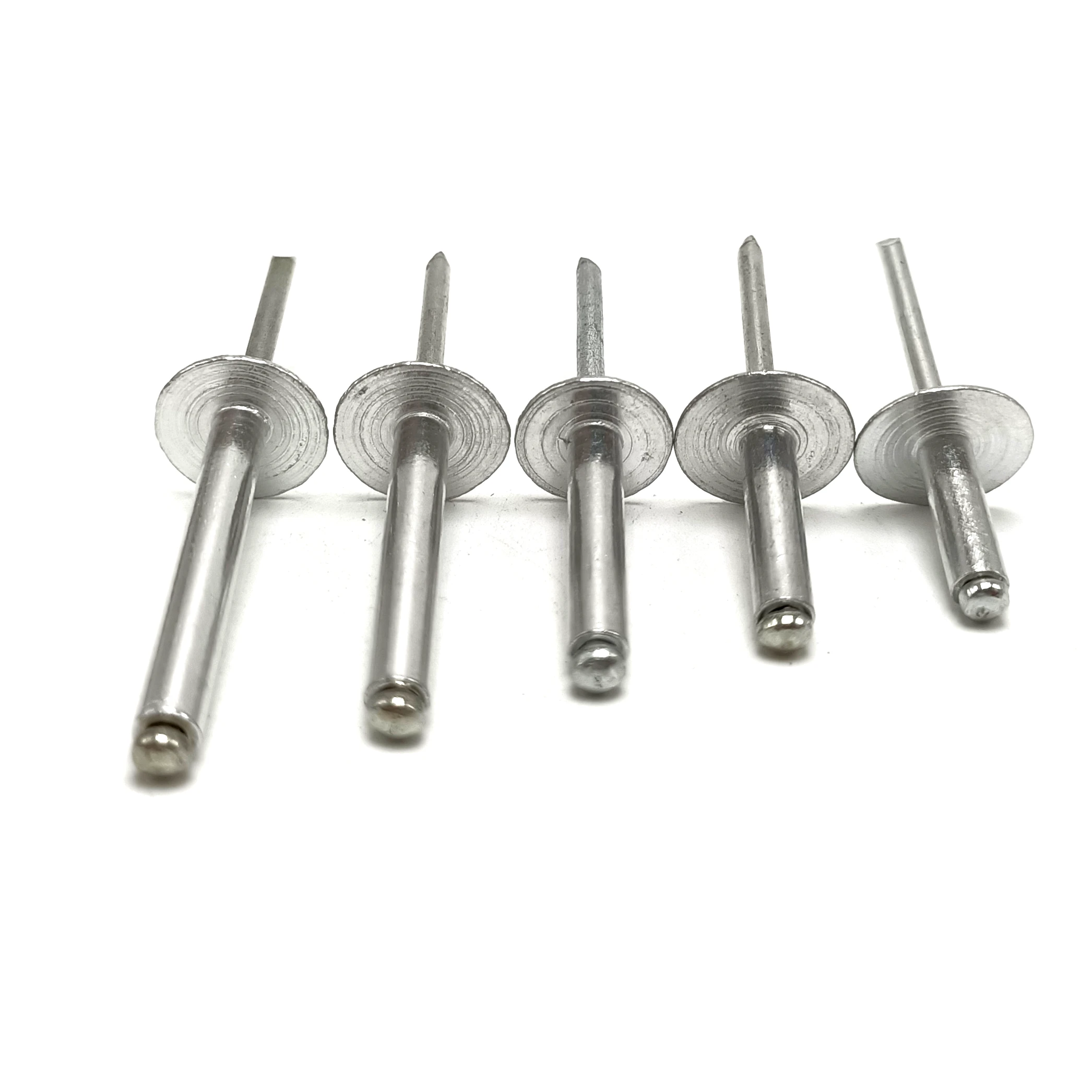 ZGR 4.2*12mm Large Flange Aluminum Alloy Automotive Rivet Din7337 Dome Head Large Flange Blind Rivet 5052 Pop Rivet Nut