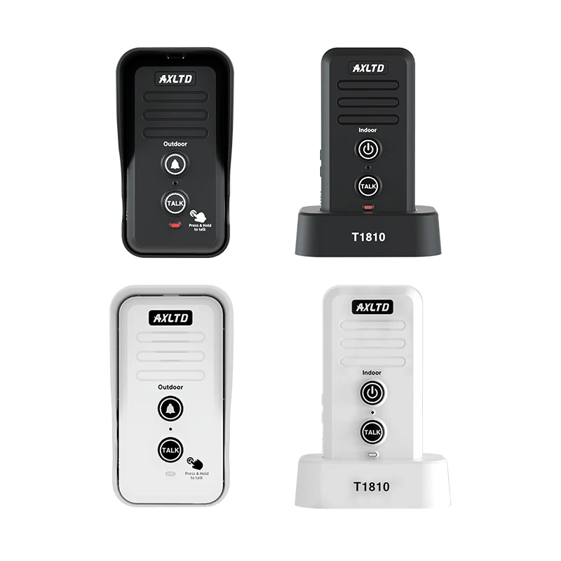 Crystal Clear Wireless Audio Intercom System Original Factory New T1810 Wireless Voice Intercom For Home And Office