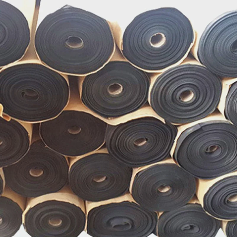 Antislip Vulcanized Rubber Sheet Low Temperature Resistance EPDM Rubber Sheets Rolls