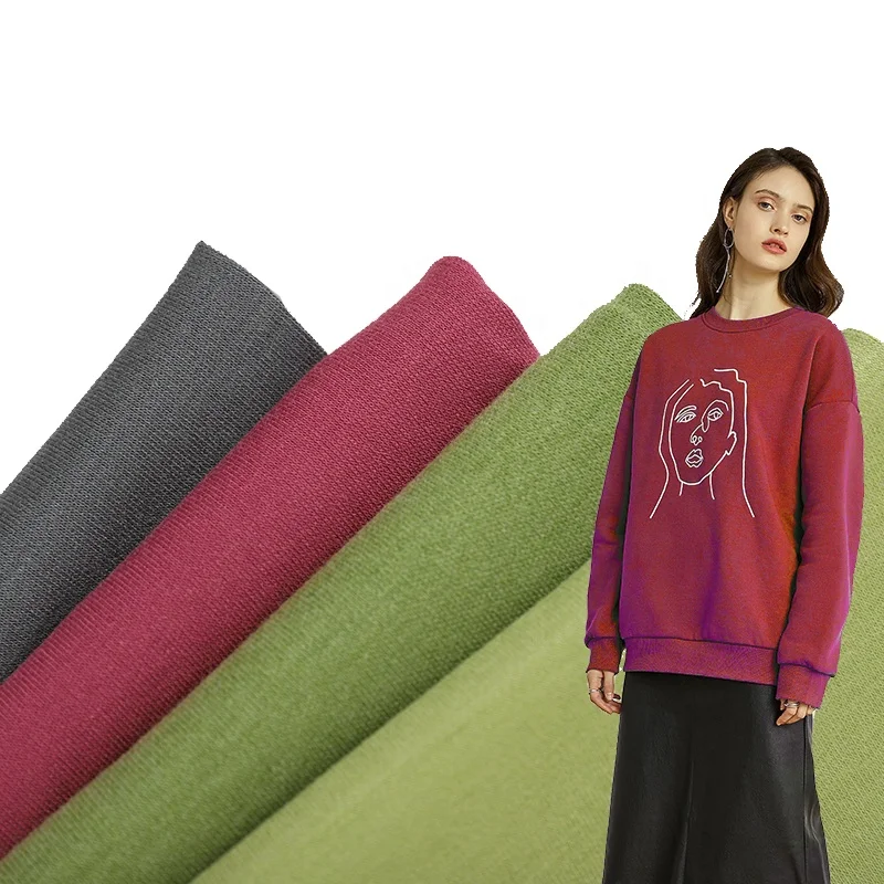 Elastic Knitted Viscose Fabric Rayon Polyester Blending Fabric For Garment