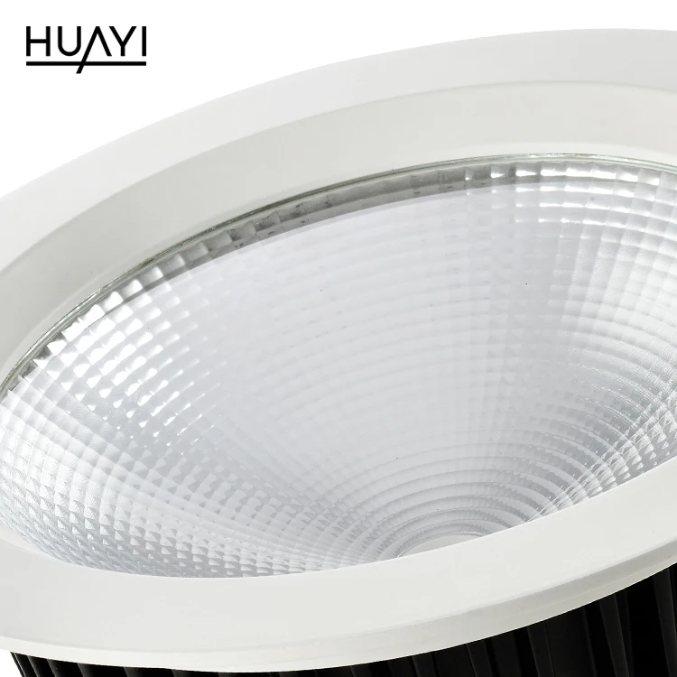 Новый продукт HUAYI современный стиль ПК белый алюминий 8 Вт 12 15 20 30 SMD встроенные Внутренние светодиодные потолочные светильники