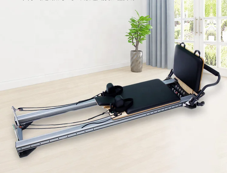 Самый популярный полутрапециевидный реформер для пилатеса, алюминиевый реформер для пилатеса, реформер для йоги