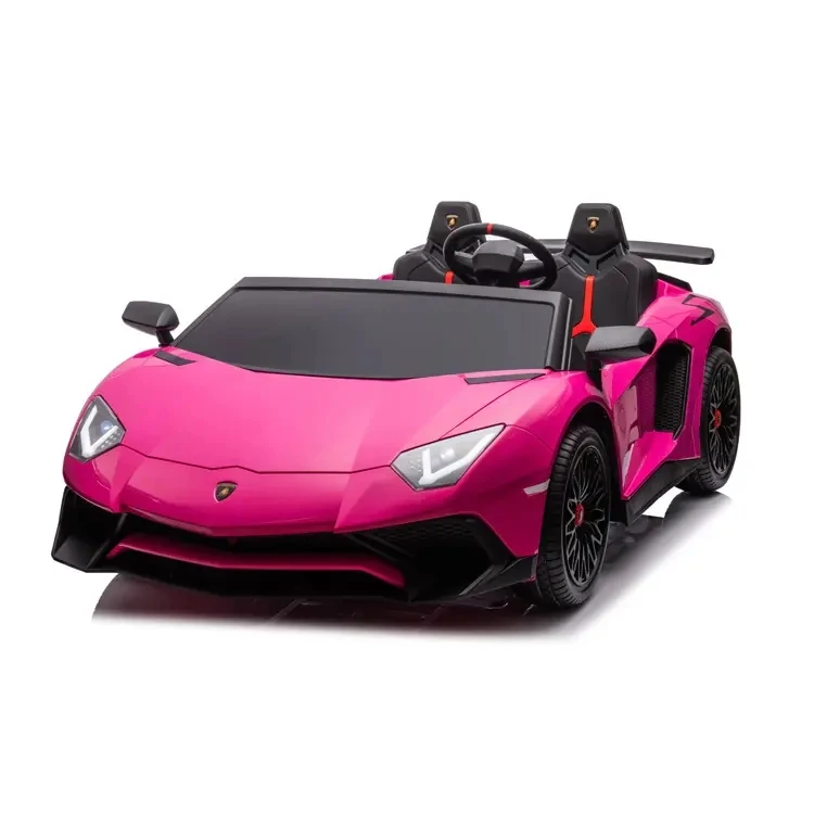 Big Size Licensed Aventador Sv 24v Electric Ride On Car With Two Scissor Doors