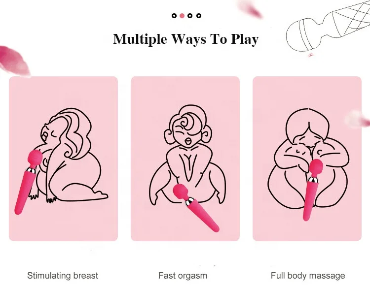 Husband And Wife Toys Original Sex Vibrators High Quality Waterproof Av Wand Massager