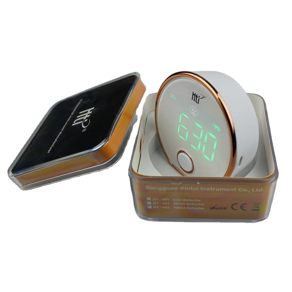  Indoor desktop multifunctional co2 ppm meters mini carbon dioxide digital meter air quality