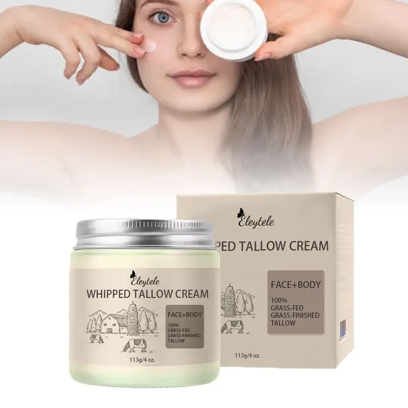 Skin Care Dry Cracked Skin Moisturizing Whipped Tallow Balm Anti Wrinkle Acne Treatment Multi Use Beef Tallow Balm Tallow Balm