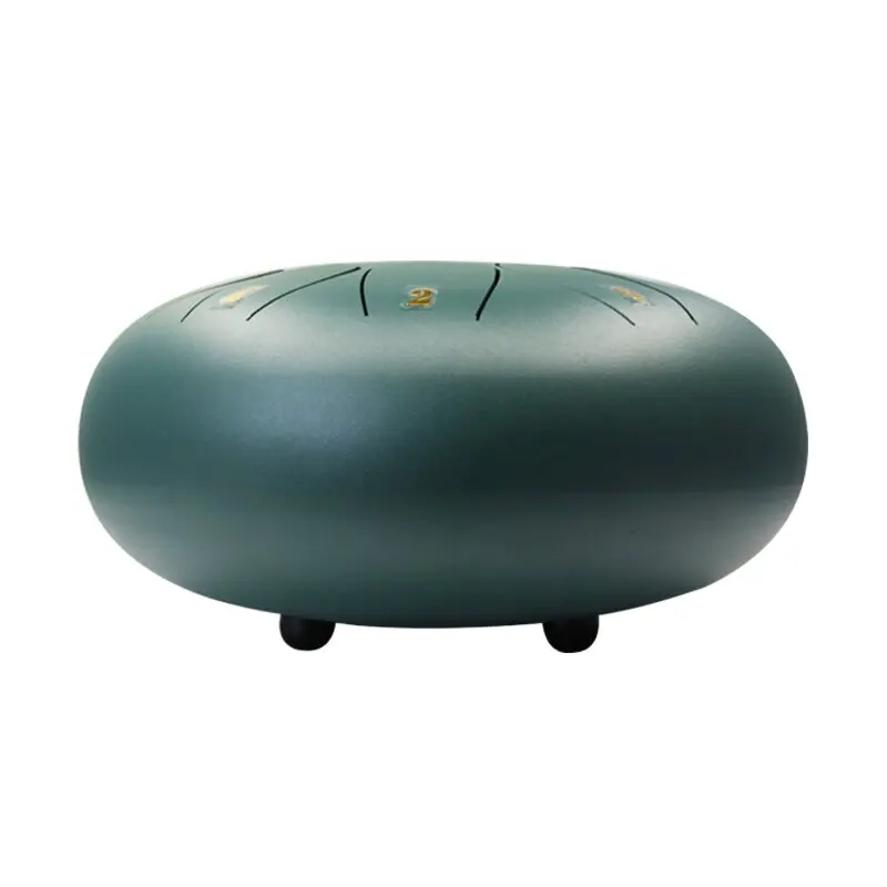 Steel Tongue Drum Percussion Instrument Hand pan Drum with Bag manual and Mallets for Meditation Entertainment