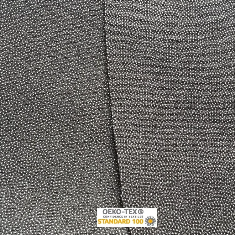 Stiff hard interlining fabric one-side coated woven interfacing fabric linings resin interlining