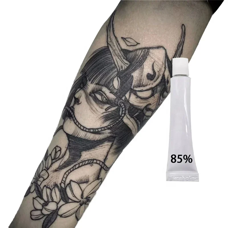 The Newest Tattoo Pre-care Cream. It Is an 85% Tattoo Cream Used before Microblading, Microneedling and Other Similar Tattooing