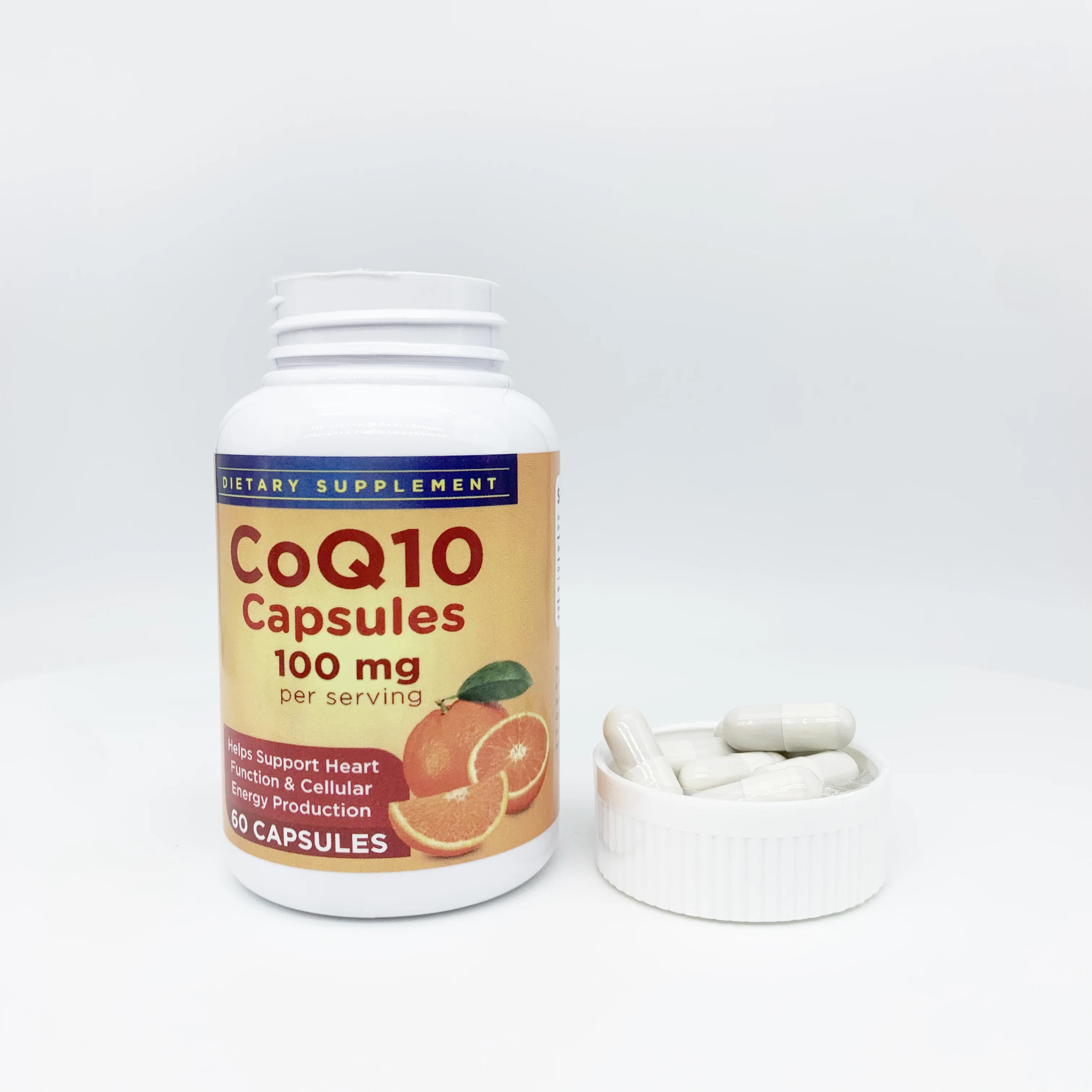 OEM оптовая цена coq10 добавки капсулы для поддержания здоровья сердца обеспечивают энергию витамина коэнзим таблетки