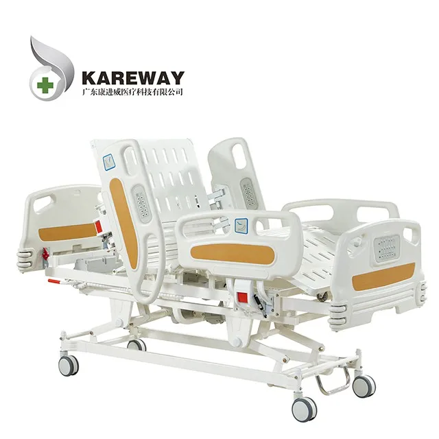 Kareway D504PZR UAE Popular Selling Electric Multi-Function Hospital Advance Icu Bed