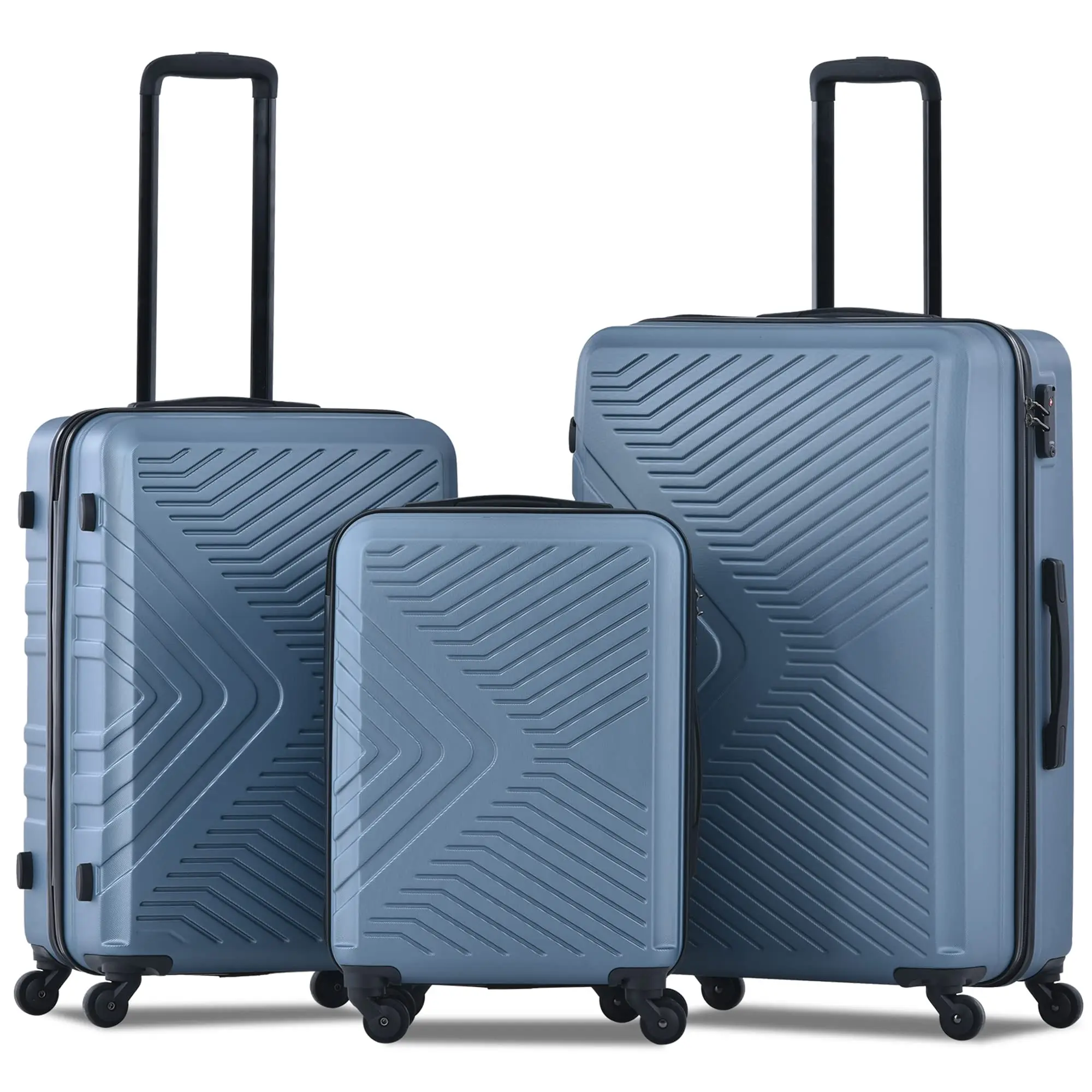 Factory Wholesale Business Spinner Wheels 3pcs sets Suitcase Trolley bags Luggage