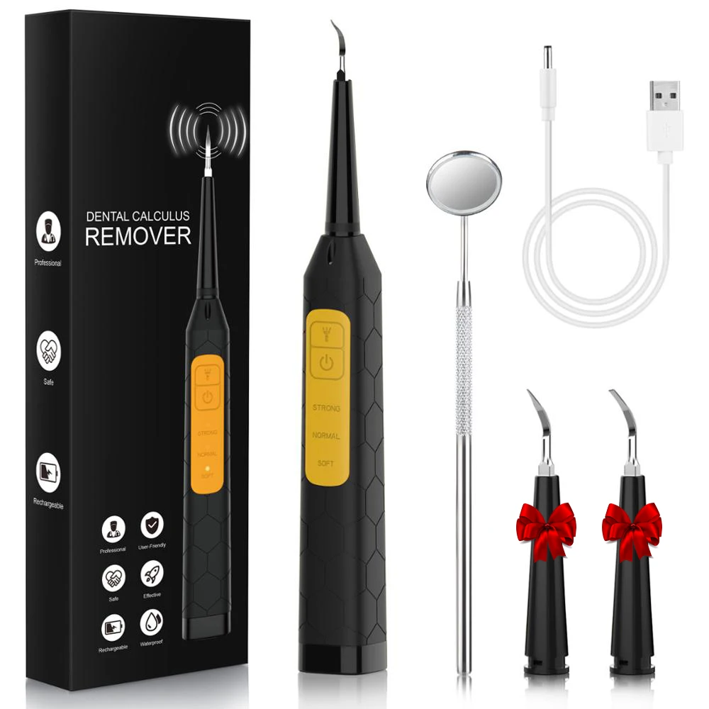 ZXTECH Uk, бестселлер, перезаряжаемый USB, 3 режима, набор для очистки, профессиональный инструмент для удаления налета со светодиодным светом