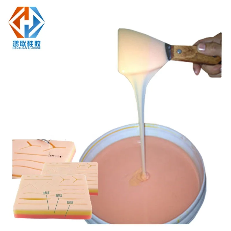 Food grade liquid silicone artificial limb super soft silicone raw material Hong Lian brand