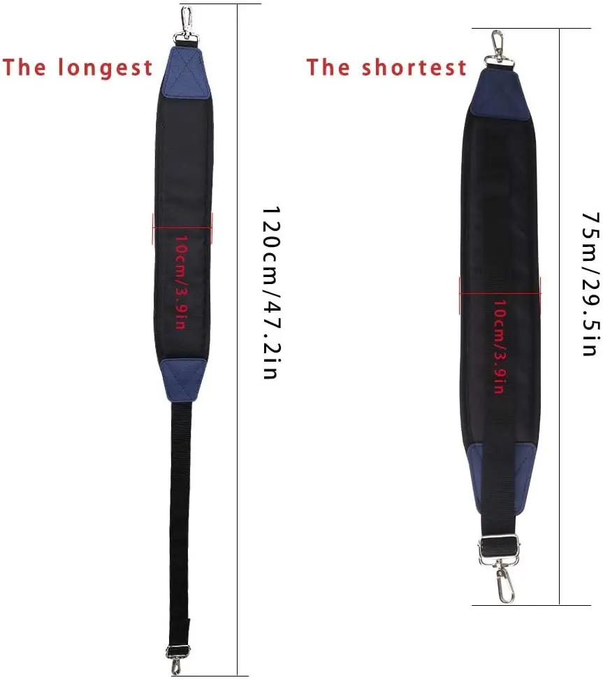 Solid and durable shoulder strap lining and non-slip pad adjustable shoulder strap