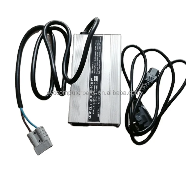 For QQE180-5CH49 Charger 12V15A Semi-electric Stacker Forklift Battery Smart Charger Fully Tested
