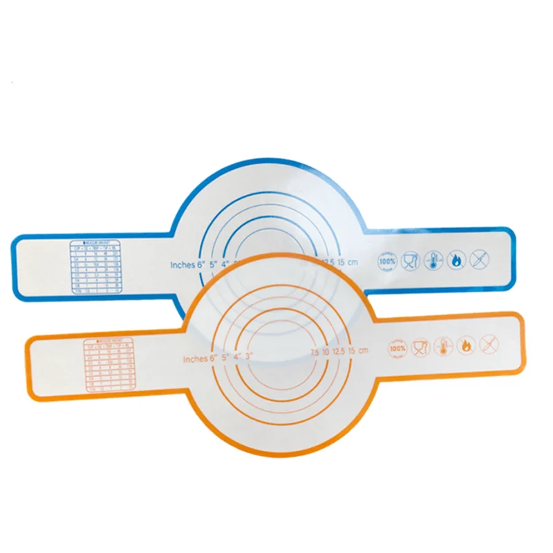 Silicone Baking Mat for Dutch Oven Sourdough Bread Baking Mat with Long Handle Silicone Bread Sling