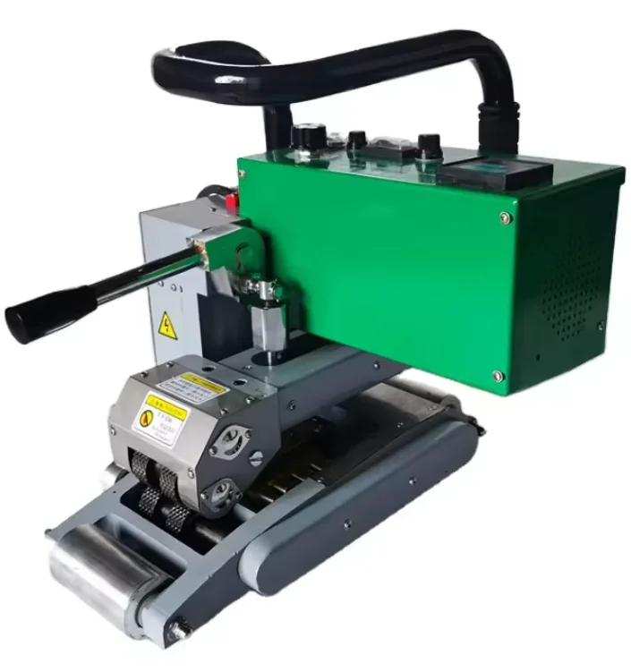 HDPE geomembrane welding machine for plastic LDPE PVC