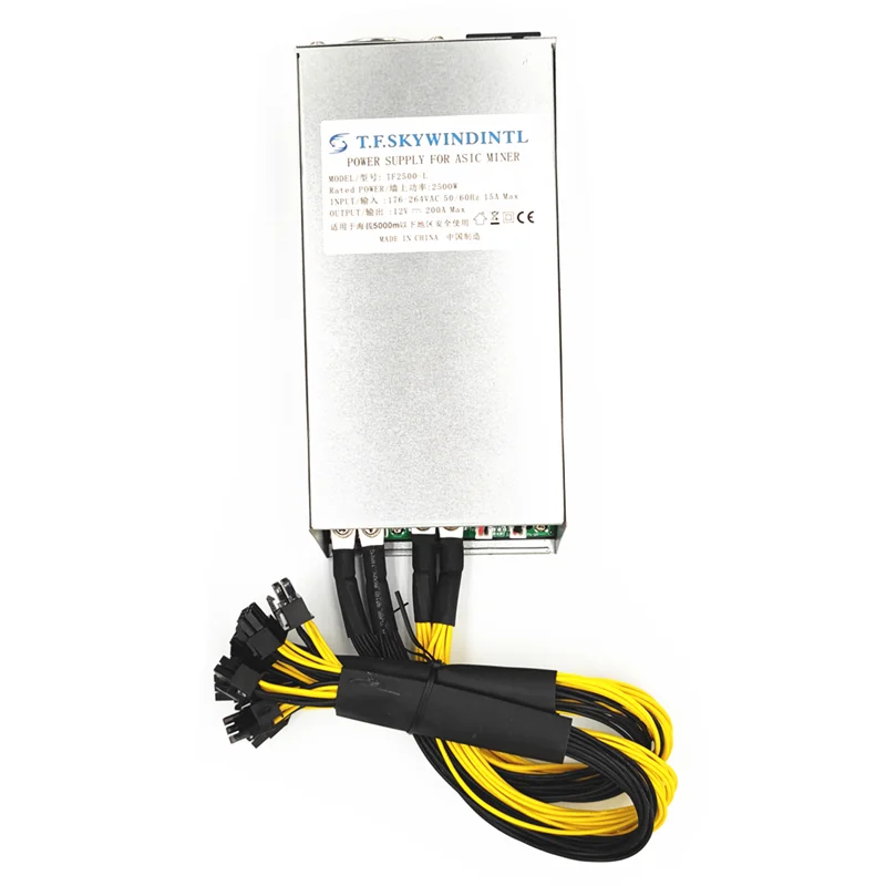 2500W Asic   PSU power supply 2400W PSU for   s9 a3 t9 s7   Power Supply 12v for ASIC   GPU s9 wahtsminer