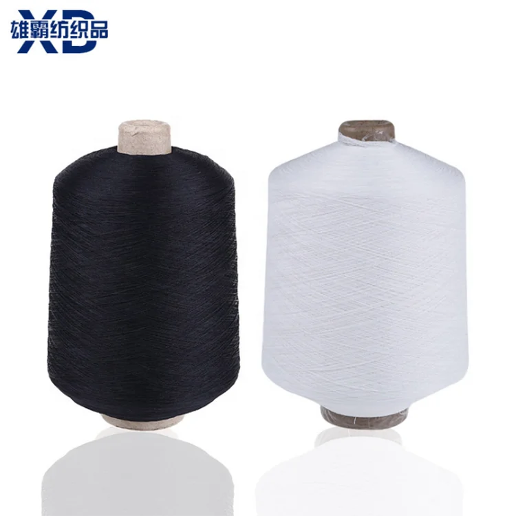 24s/2 30S/2 65%Viscose 35%Nylon yarn high quality anti-pilling Hyperbolic Ice Flax Core Spun Yarn