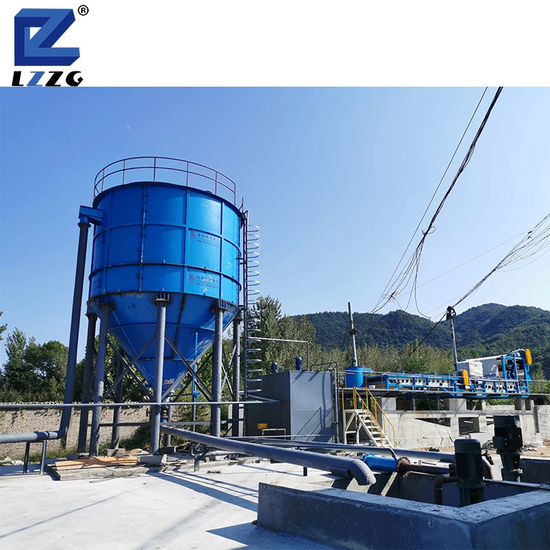 slurry water system slurry sludge thickener tank machine for sale