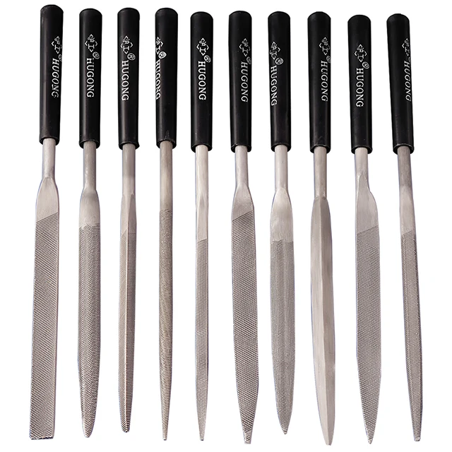 10 pcs Diamond Needle File Set Metal Ceramic Stone Jewelry Rough Carving Filing Hand Files Tool