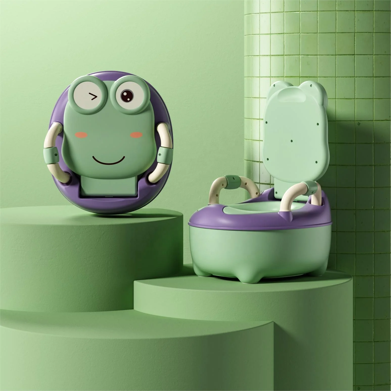 Summer Infant by Ingenuity My Size Potty Pro in White, Toddler Potty Training Toilet