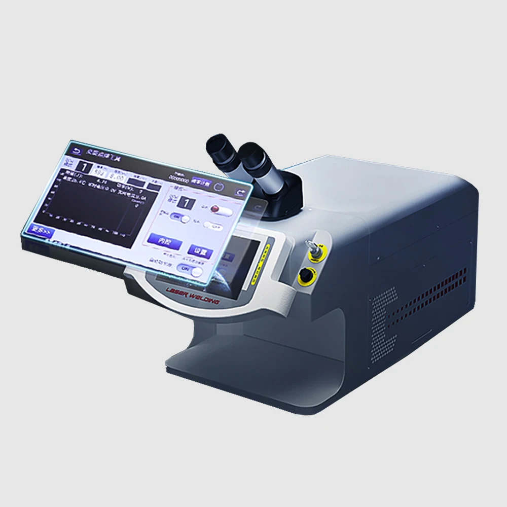 Portable 18K Gold, silver Jewelry Laser welding machine simple interface and operation, easy to learn and use