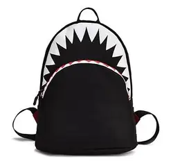 New Arrival Travel Shark Shape Design New Fashion Girls Backpack Bag