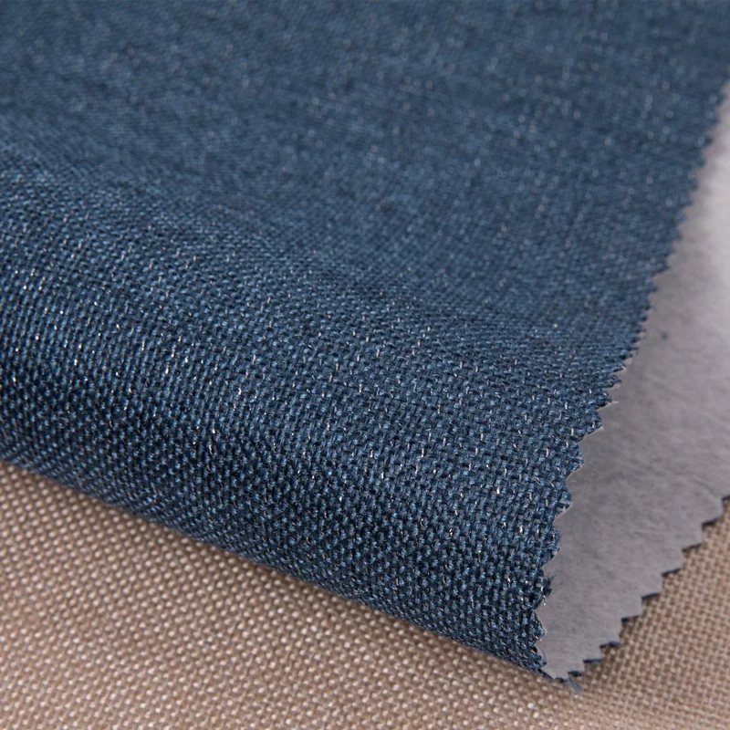 Thickened high-grade seamless linen wallpaper silver wire simple modern solid color bedroom living room project hotel wall cloth