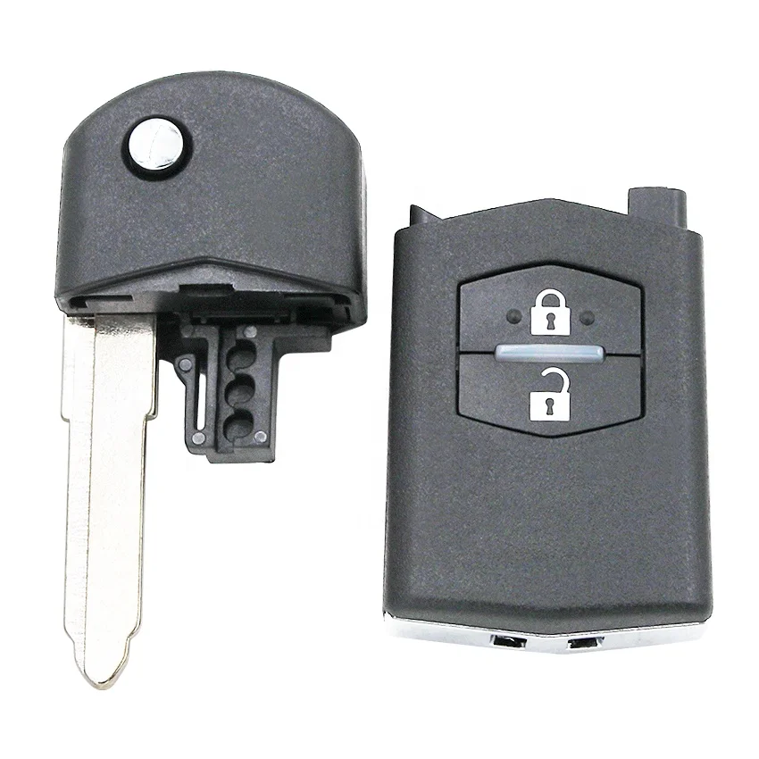 Flip Remote Car Key Fob for Mazda 3 6 315MHZ or 433MHZ With 4D63 Chip M3 M6