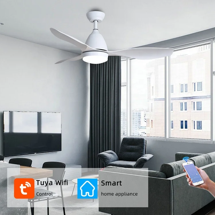 ESC LIGHTING chandelier fan ceiling fan light dc inverter 48 inch 5 speed ceiling fan for restaurant