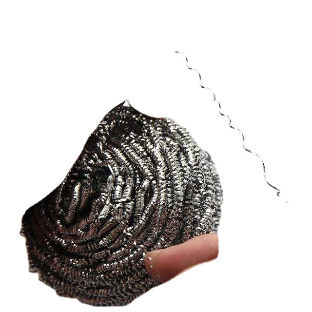 2024 Round Stainless Steel Scourer With Kitchen Cleaning Sponge Foaming Material Made by Scourer Making Machine for Home Use